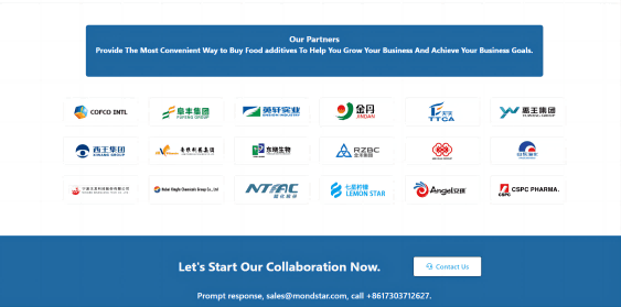 mondstar new food additive website