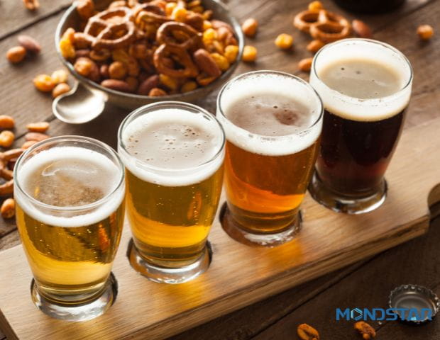 lactic acid is used in beer