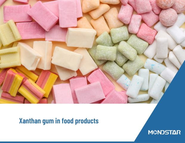 xanthan gum in food products