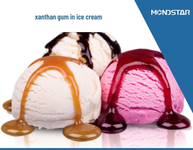 xanthan gum in ice cream
