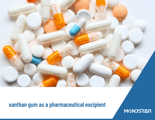 application of xanthan gum in medicine