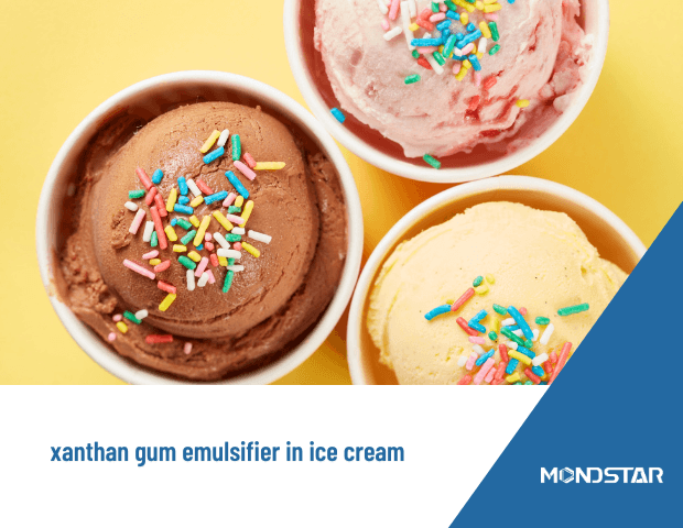 xanthan gum emulsifier in ice cream​