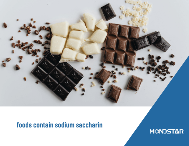 foods contain sodium saccharin