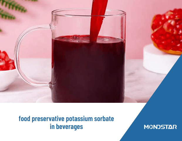 food preservative potassium sorbate in beverages