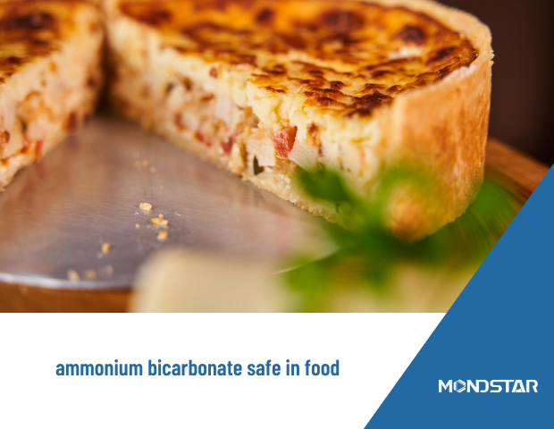 ammonium bicarbonate safe in food​